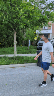 Catching data on a walk