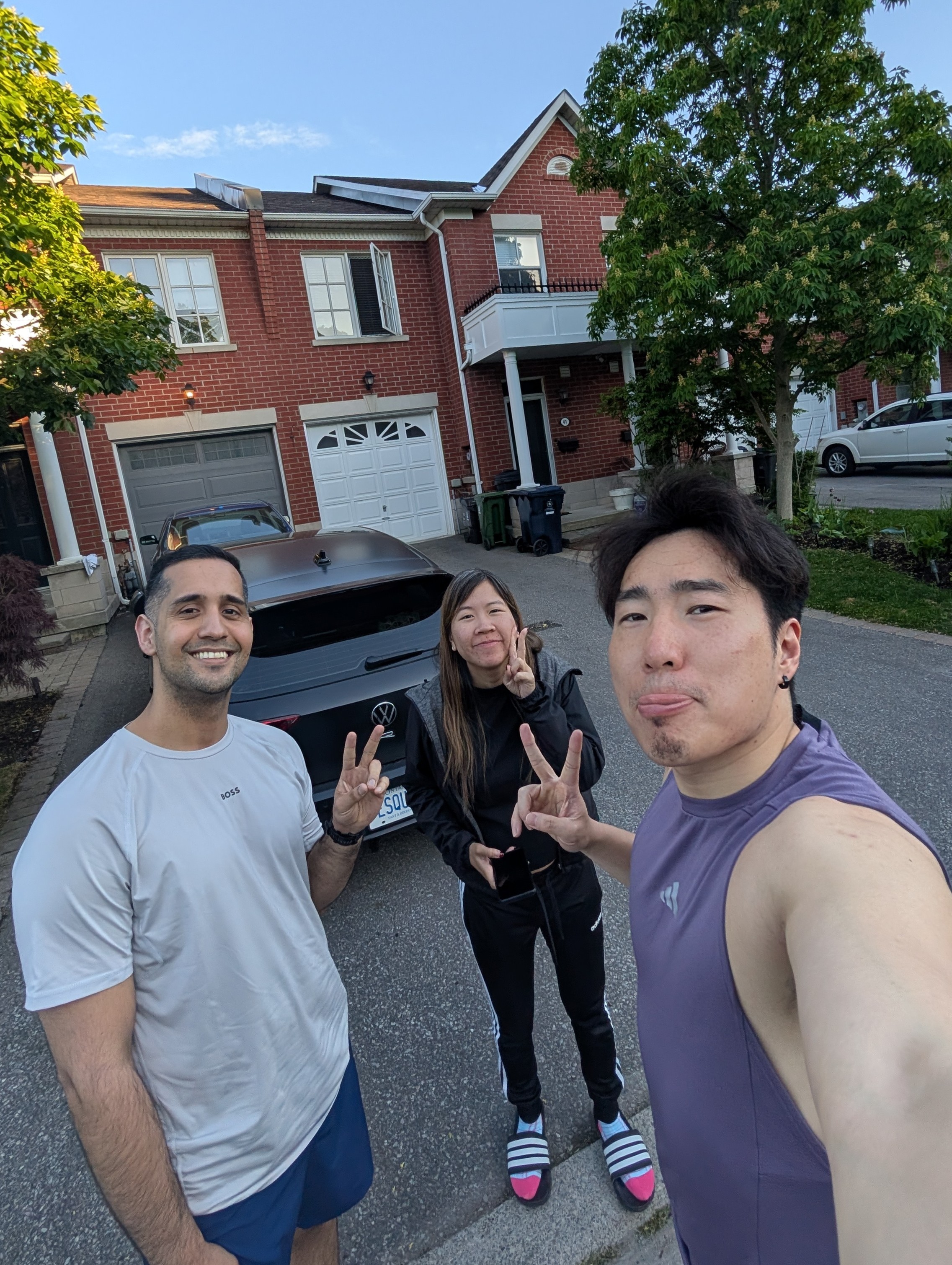 The Mylz crew after a run