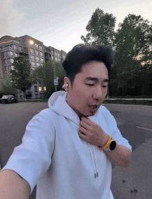 Brian, mid-run